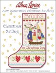 Christmas Sailing Stocking (image for) Christmas Sailing Stocking